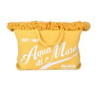 Bag with Fringe and Small Embroidery 100% Polyester AQUA DI MARE