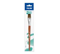 MILAN Flat School Brush, Wood, nº 24
