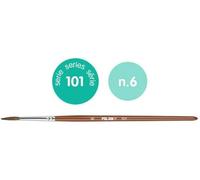 Bag with Hanger School Brush Round Series 101 No. 6 MILAN®