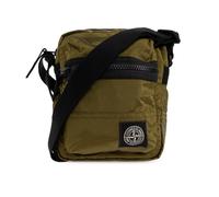 STONE ISLAND Mens Coated Nylon Metal in Econyl® Crossbody Bag - Colour: V005R Cactus - Size: One Size