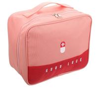 Bag Zipper Cloth Oxford Aid Pink Capacity Large Travel First Closure
