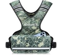 BAGAIL Adjustable Weighted Vest 12-18lb, Removable Iron Sand Bags, Adjustable Bust Size, Heavy Duty Fitness Vest for Man Woman, Ideal for Gym Workouts and Aerobic Exercises