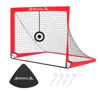 BAGAIL Football Goal, Pop up Football Net with Target Goal, Ground Pegs and Portable Carry Bag, Easy to Assemble, Ideal Soccer Goal for Garden Training and Recreational Matches