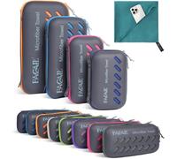 BAGAIL Microfibre Travel Towel, Perfect Camping, Swimming & Beach Towel, Quick Dry - Super Absorbent - Ultra Compact, Great for Sports, Gym, Yoga & Backpacking