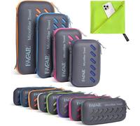 BAGAIL Microfibre Travel Towel, Perfect Camping Towel, Swimming Towel and Beach Towel, Quick Dry - Super Absorbent - Ultra Compact, Great for Sports, Gym, Yoga and Backpacking