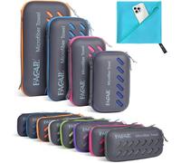 BAGAIL Microfibre Travel Towel, Perfect for Camping, Swimming and Beach - Quick Dry, Super Absorbent, Ultra Compact - Great for Sports, Gym, Yoga and Backpacking