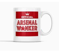 Bagamug Football Rival Mug - Arsenal Banter Gift - Funny Office Mug Ceramic Coffee Cup Premier League Gooners Secret Santa Birthday Dad Boss Uncle Cheeky Novelty Cup for Him or Her