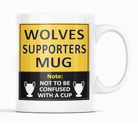 Bagamug Wolves Football Supporters Rival Joke Coffee Mug Gift - Easy Unique Football Wolverhampton Gift
