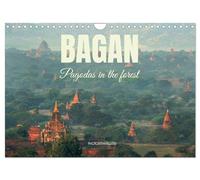 Bagan - Pagodas in the forest (Wall Calendar 2026 DIN A4 landscape), CALVENDO 12 Month Wall Calendar: The ancient city in Myanmar