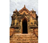 Bagan Temple in Myanmar (Burma) Journal: 150 page lined notebook/diary