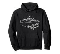 Bagan Temples, Myanmar Signature Heart Art Souvenir Pullover Hoodie