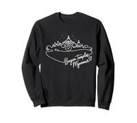 Bagan Temples, Myanmar Signature Heart Art Souvenir Sweatshirt