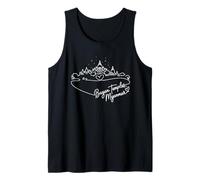 Bagan Temples, Myanmar Signature Heart Art Souvenir Tank Top