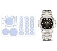 BagArmor Protective Film for Patek Philippe Nautilus Ref.5711. Transparent skin full watch Screen Protector Body Cover Sticker(Full Body Film x2)