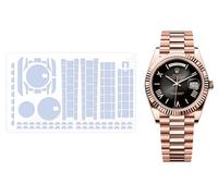BagArmor Protective Film for Rolex Day-Date 40mm Ref.228235 228236 228238. Transparent skin full watch Screen Protector Body Cover Sticker(Full Body Film x2) N