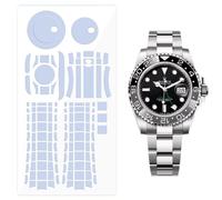 BagArmor Protective Film for Rolex GMT Master II 40mm Reference 126710 Transparent skin full watch Screen Protector Body Cover Sticker(Full Body Film x2) N