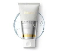 Bagavs Collagen Night Wrapping Mask, Overnight Sleeping Peel-Off Face Mask, Reduces Fine Lines, Improves Skin Elasticity, Intensive Hydration, 75ml/2.53 fl. Oz with Brush Included