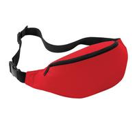 Bagbase Adjustable Belt Bag (2.5 Litres) Clic Red (One Size)