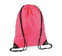 BagBase BG10 Premium Gymsac - Fluorescent Pink