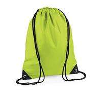 BagBase BG10 Premium Gymsac - Lime Green