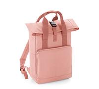 BagBase BG118 Twin Handle Roll-Top Backpack - Blush
