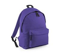 BagBase BG125 Original Fashion Backpack - Purple - Stylish School Rucksack