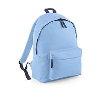 BagBase BG125 Original Fashion Backpack - Sky Blue/French Navy