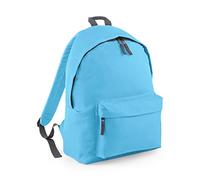 BagBase BG125 Original Fashion Backpack - Surf Blue/Graphite Grey