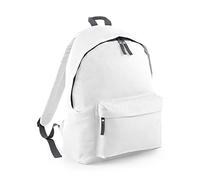 BagBase BG125 Original Fashion Backpack - White/Graphite Grey