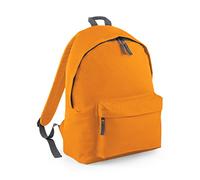 BagBase BG125J Junior Fashion Backpack - Orange/Graphite Grey