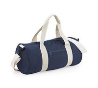 BagBase BG140 Original Barrel Bag - French Navy/Off White