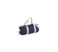 BagBase BG140 Original Barrel Bag - French Navy/Off White