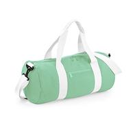 BagBase BG140 Original Barrel Bag - Mint Green / White