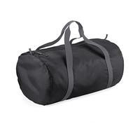 BagBase BG150 Packaway Barrel Bag - Black