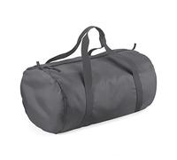 BagBase BG150 Packaway Barrel Bag - Graphite Grey/Graphite Grey