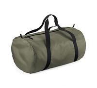 BagBase BG150 Packaway Barrel Bag - Olive Green/Black