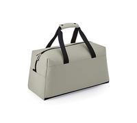 BagBase BG338 Matte PU Weekender Bag - Stylish Travel Luggage for Men & Women - Perfect for Weekend & Overnight Trips - Clay