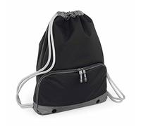 BagBase BG542BLAC Athleisure Gymsac Black Bg542 - Black, M