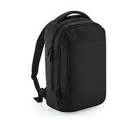 BagBase BG545 Athleisure Sports Backpack - Black/Black