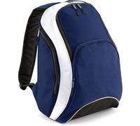 BagBase Teamwear Backpack One Size French Navy/White