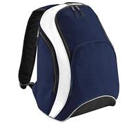 BagBase BG571FNWH Teamwear Backpack - French Navy/White, Medium