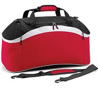 BagBase BG572CRBK Teamwear Holdall Classic Red/Black/White Bg572 - Classic Red/Black/White, M