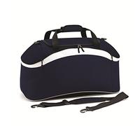 BagBase Bg572Fnwh Teamwear Holdall French Navy/White Bg572 - French Navy/White, Medium