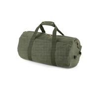 BagBase Vintage Canvas Barrel Bag One Size Vintage Military Green
