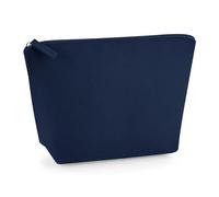 BagBase BG724 Felt Accessory Bag - Essential Travel Items & Makeup Storage - for Men & Women - Medium - Navy