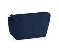 BagBase BG724 Felt Accessory Bag - Essential Travel Items & Makeup Storage - for Men & Women - Small - Navy