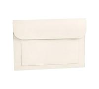 BagBase Felt Laptop/Document Slip One Size Soft White
