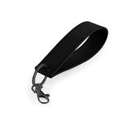 BagBase BG747 Boutique Wristlet & Key Clip - Saffiano Fine Grain Leather-Look - Stylish Accessory for Boutique Bags & Clutch bags