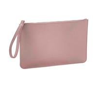 BagBase BG750 Boutique Accessory Pouch - Premium Leather-Look PU - Essential for Travel & Cosmetic - Dusky Pink