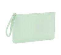 BagBase BG750 Boutique Accessory Pouch - Premium Leather-Look PU - Essential for Travel & Cosmetic - Soft Mint